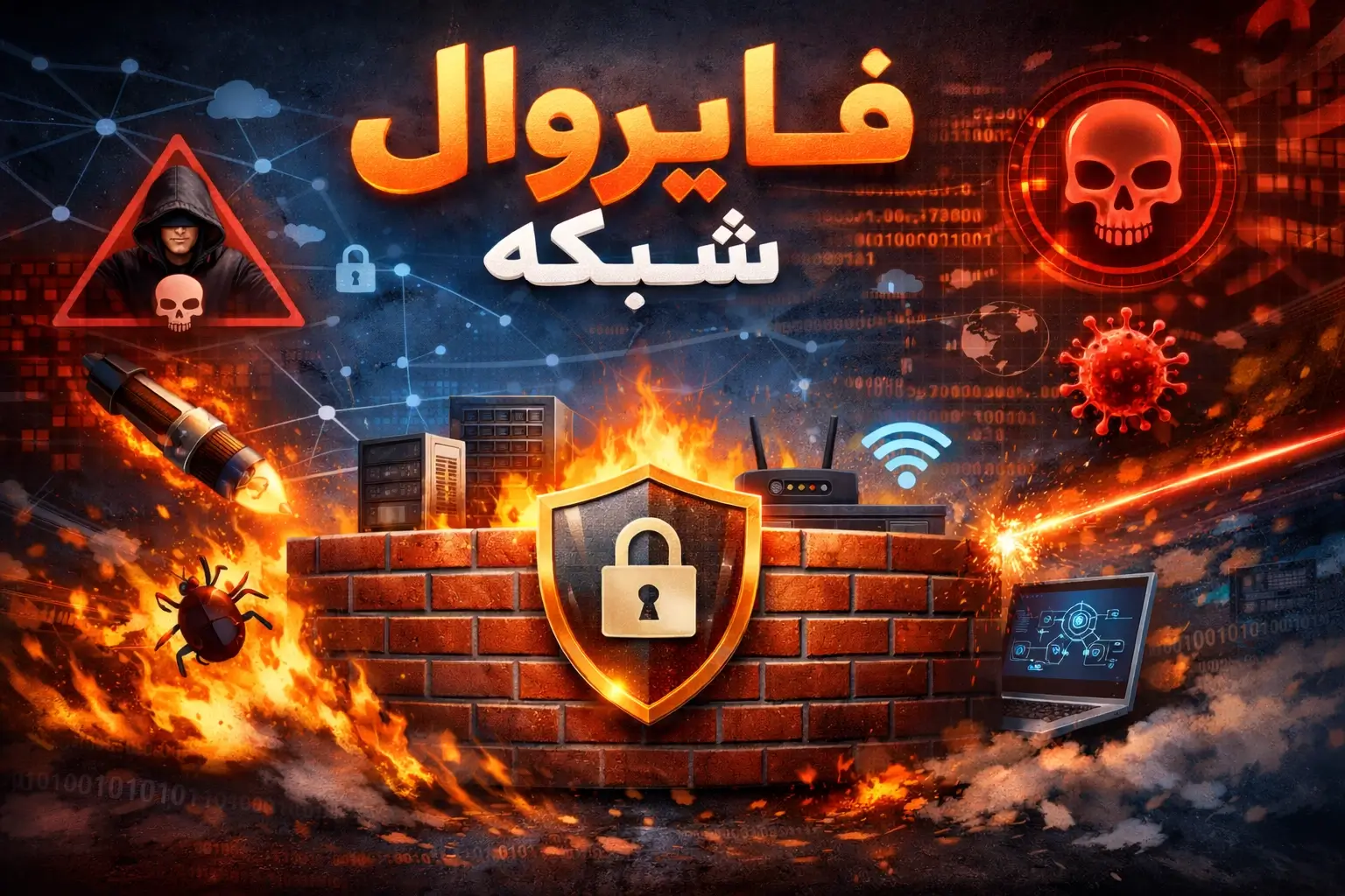 فایروال شبکه چیست؟ 1 فایروال شبکه چیست؟
