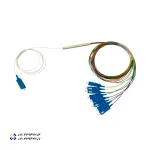 اسپلیتر فیبر نوری 1 به 8 PLC Splitter SC/UPC 1M
